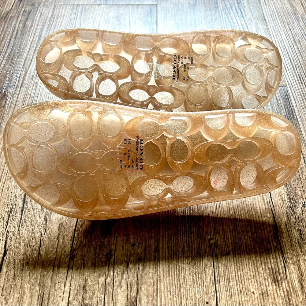 Coach Ulyssa jelly glitter slide - Picture 6 of 8